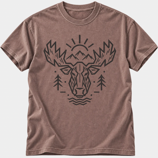 Moose Carving T-Shirt