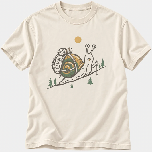Hiking Snail T-Shirt