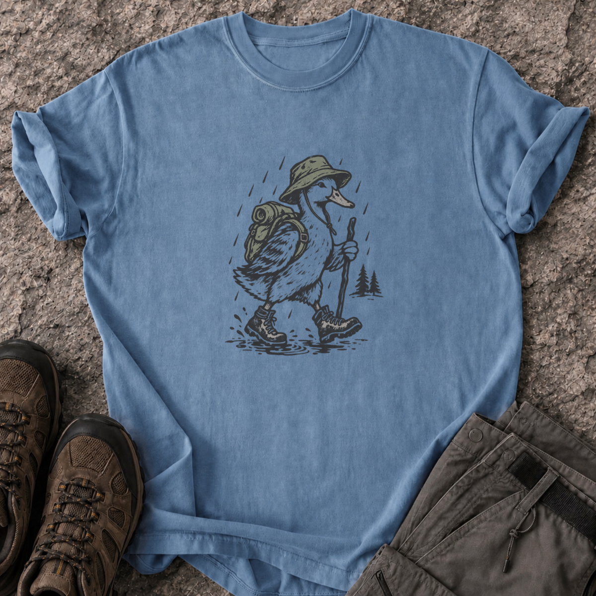 Rainy Day Hiker T-Shirt