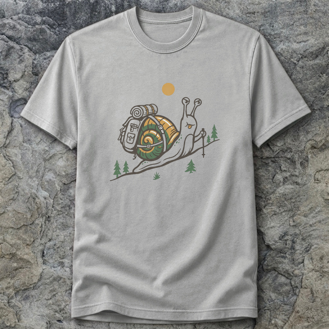 Hiking Snail T-Shirt