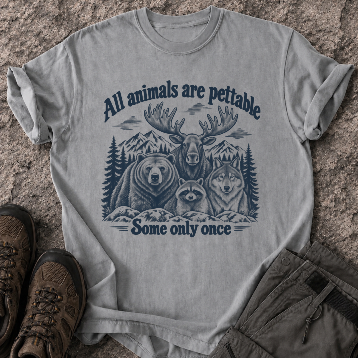 Pettable Wildlife T-Shirt