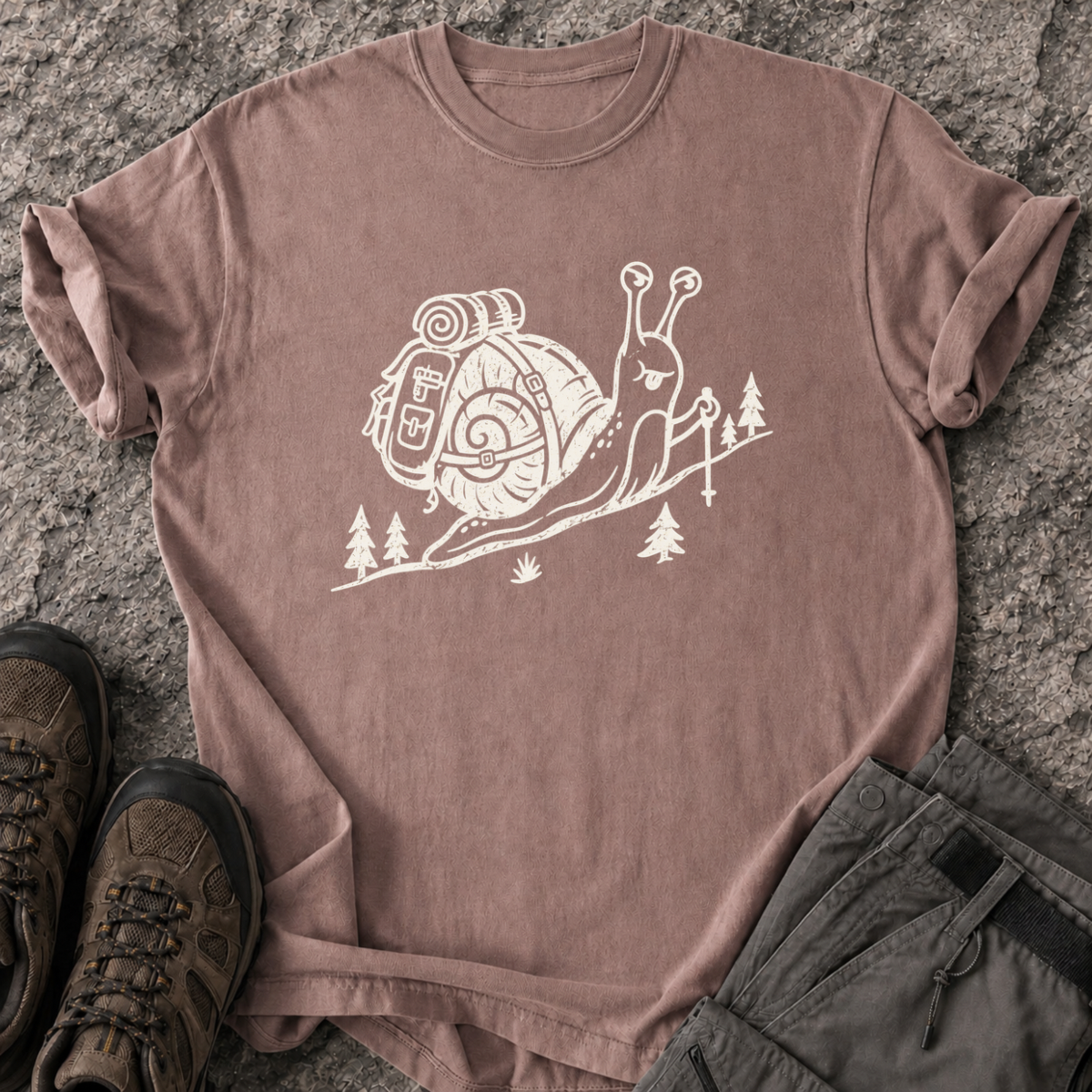 Snail Hiker T-Shirt