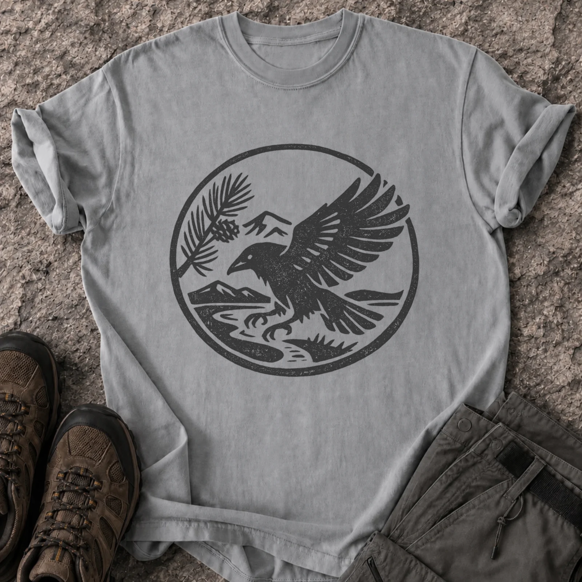 Raven Emblem T-Shirt