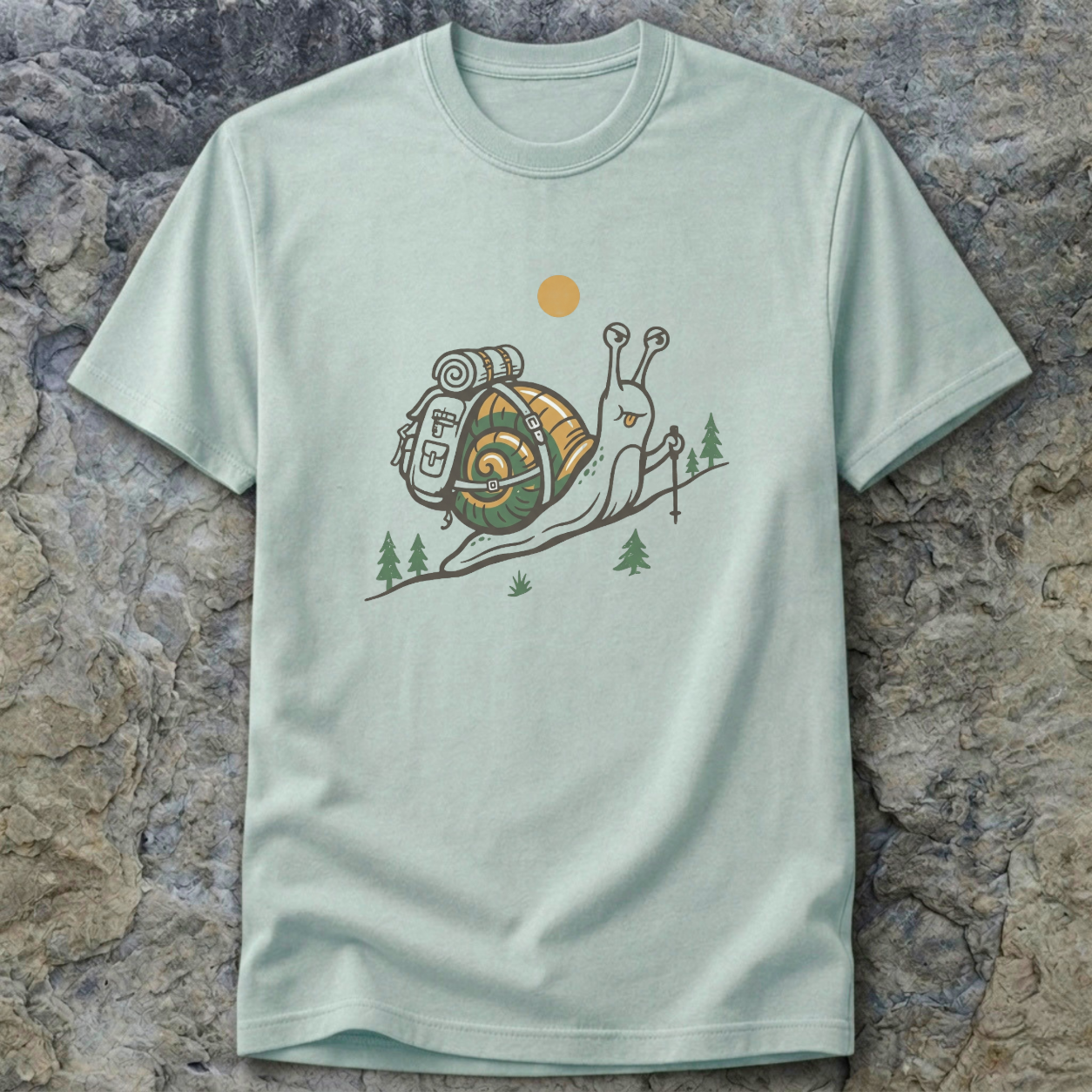 Hiking Snail T-Shirt