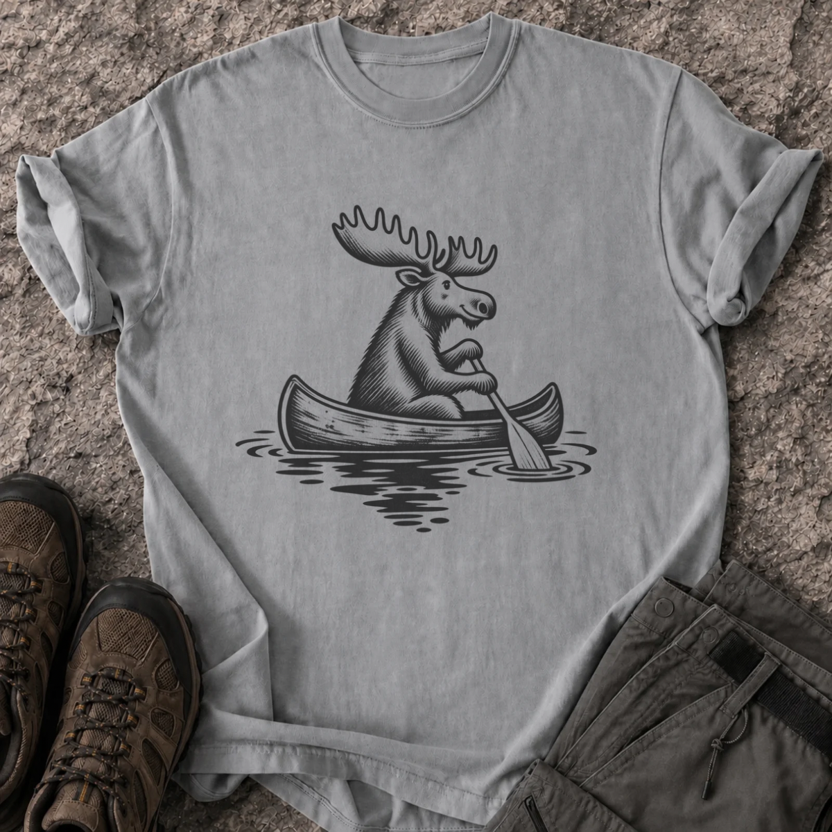 Moose Paddle T-Shirt