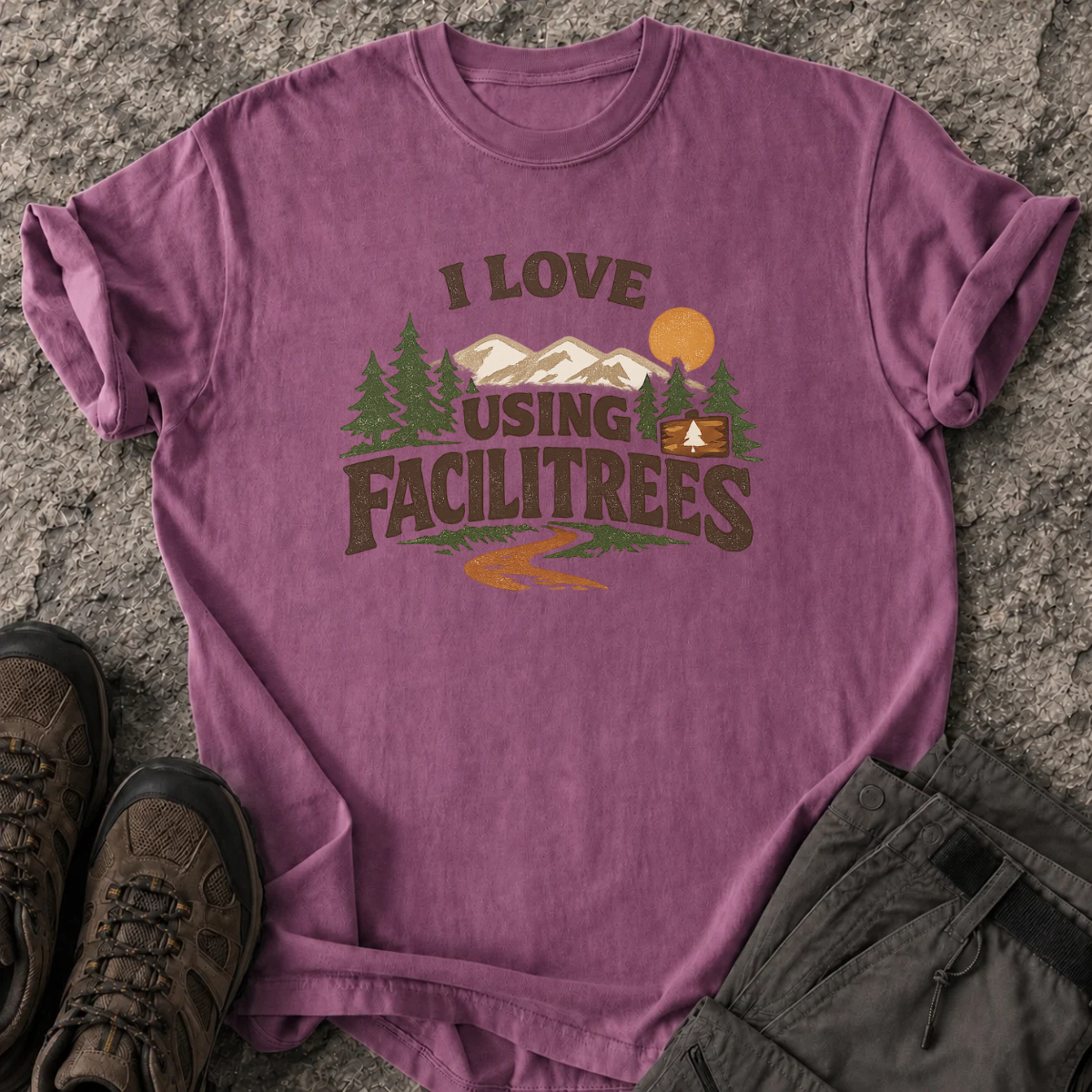 I Love Using Facilitrees T-Shirt