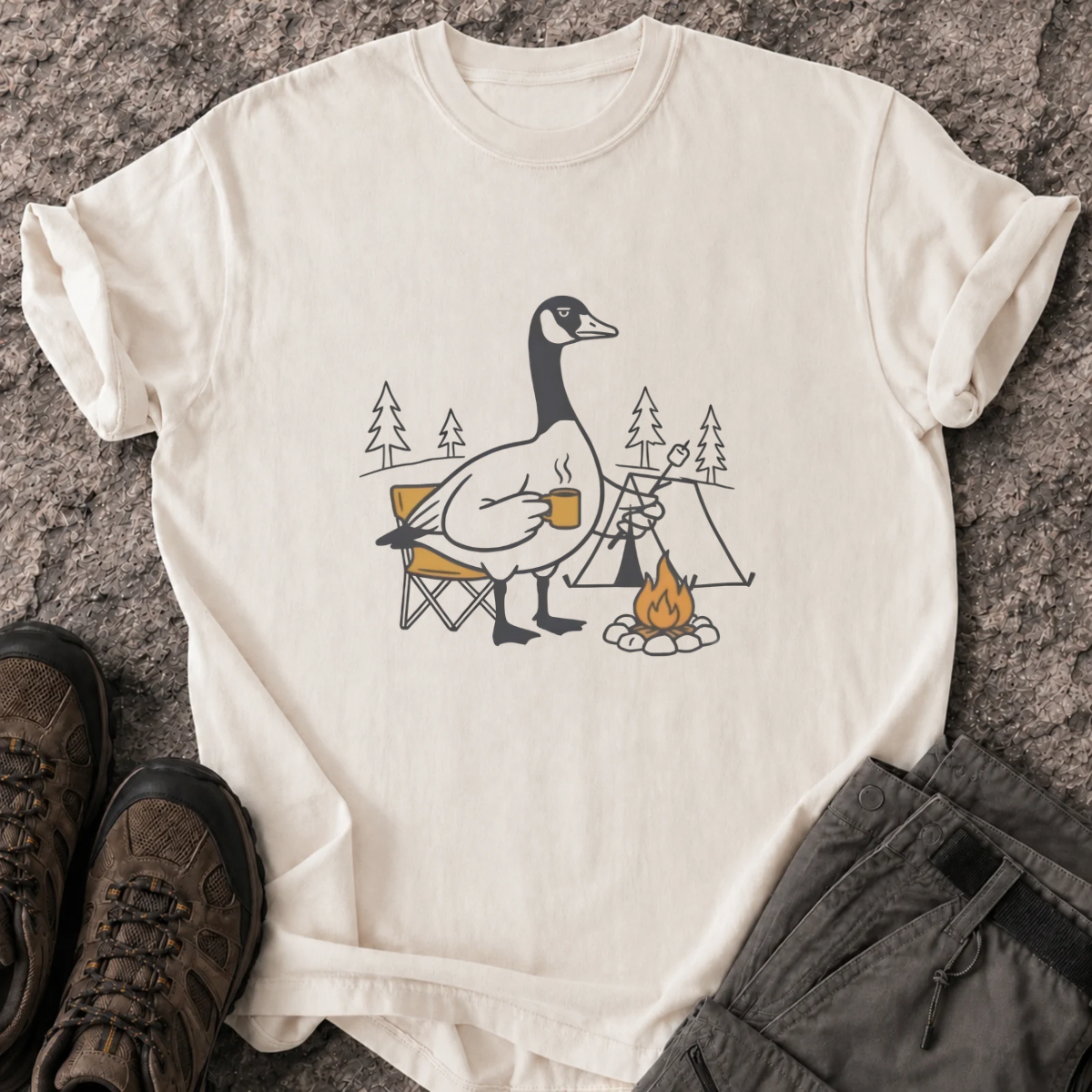 Camping Goose T-Shirt