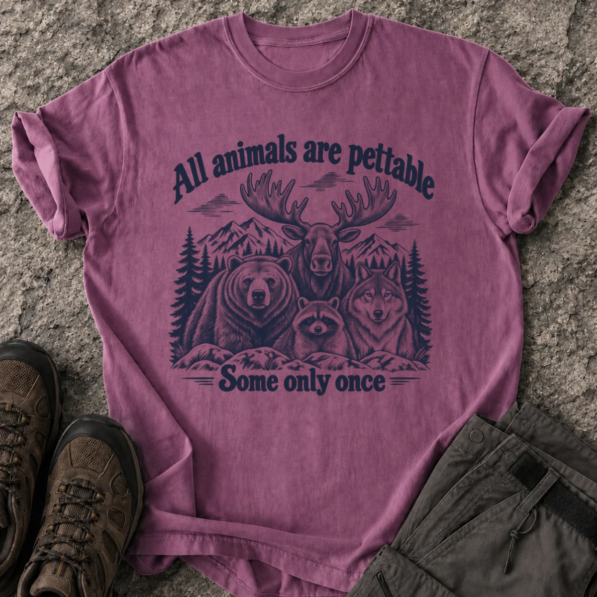 Pettable Wildlife T-Shirt