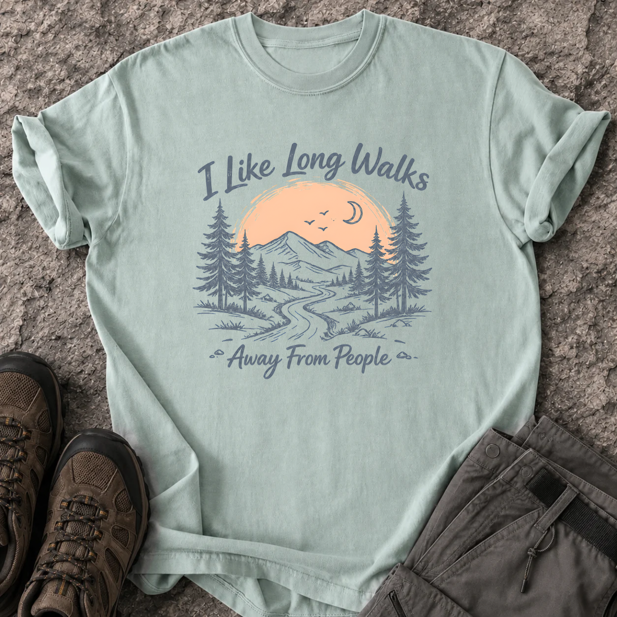 I Like Long Walks T-Shirt