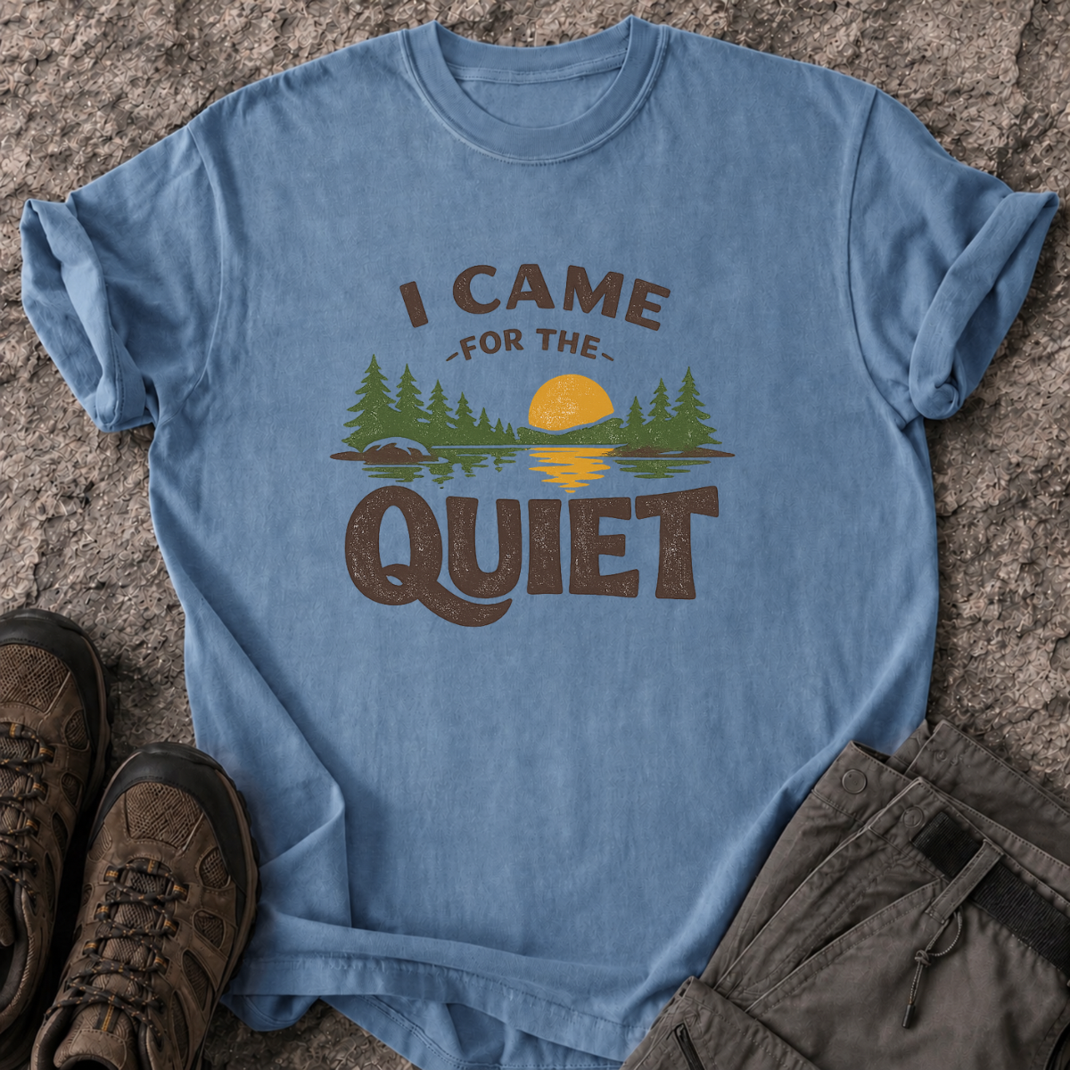 I Came For The Quiet T-Shirt