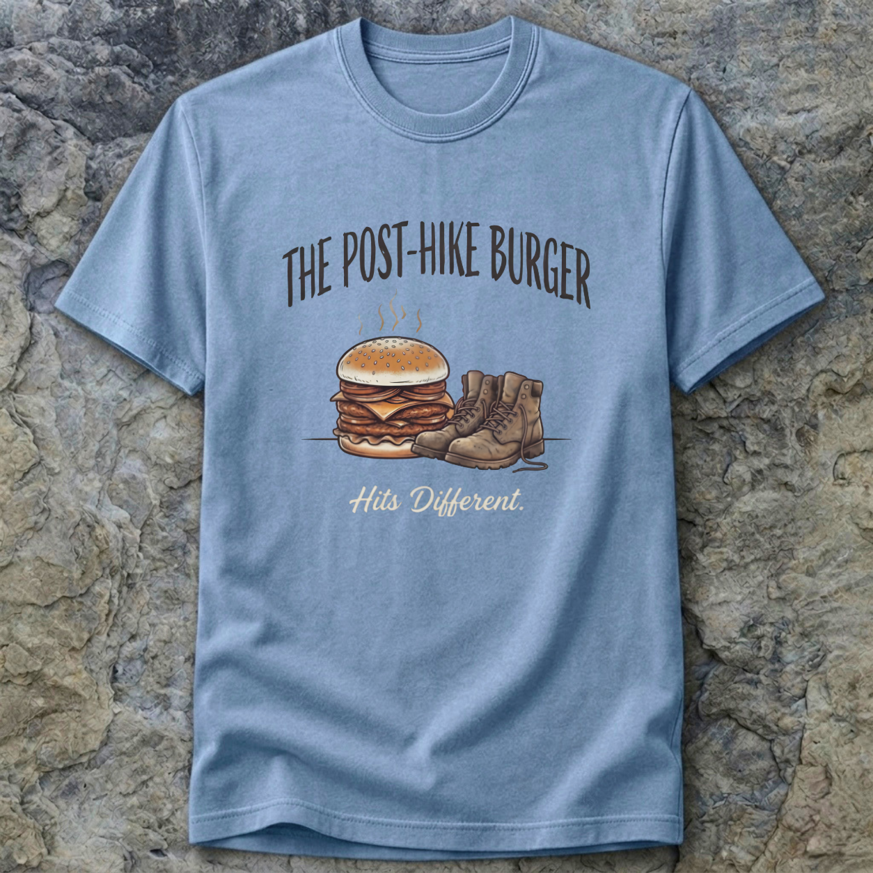 The Post-Hike Burger Hits Different T-Shirt