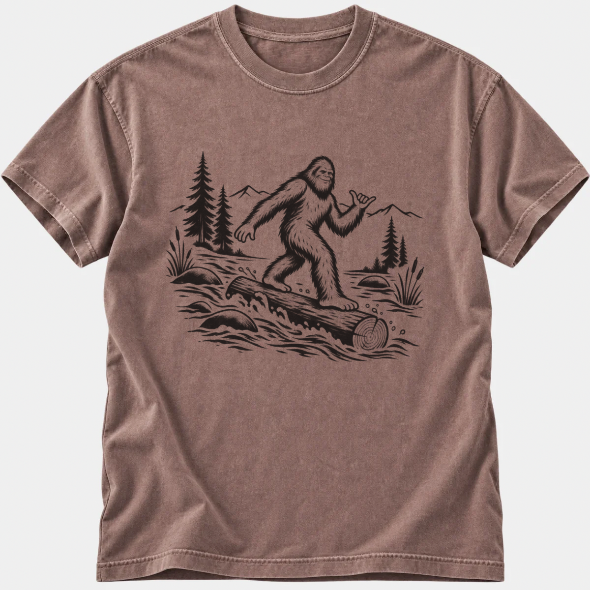 Bigfoot Log Rider T-Shirt