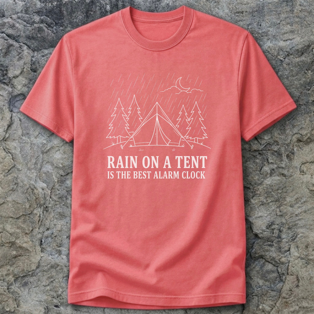 Rain On A Tent T-Shirt