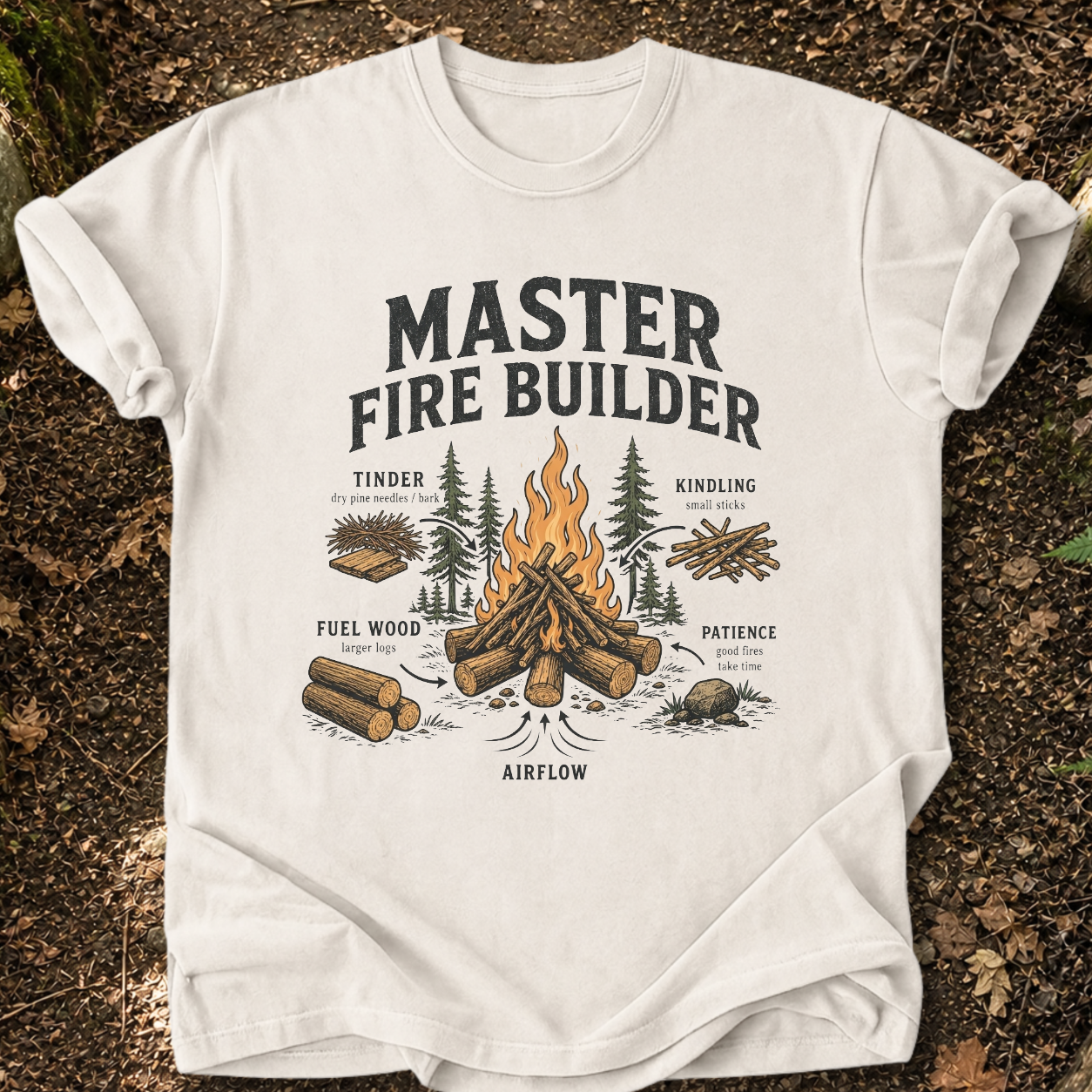 Master Fire Builder T-Shirt
