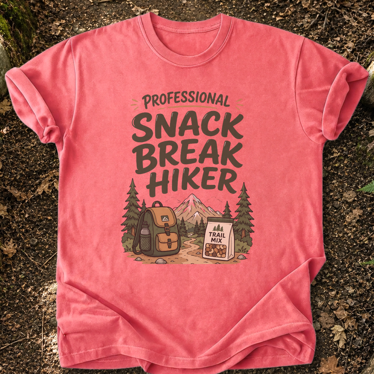 Professional Snack Break Hiker T-Shirt