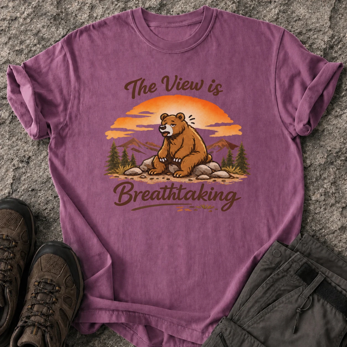 The View Is Breathtaking T-Shirt