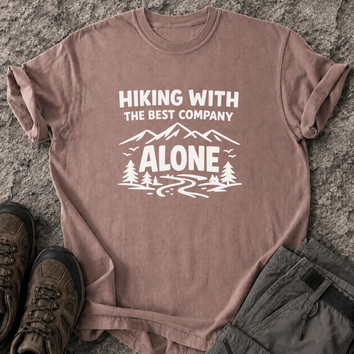 Hiking Alone T-Shirt