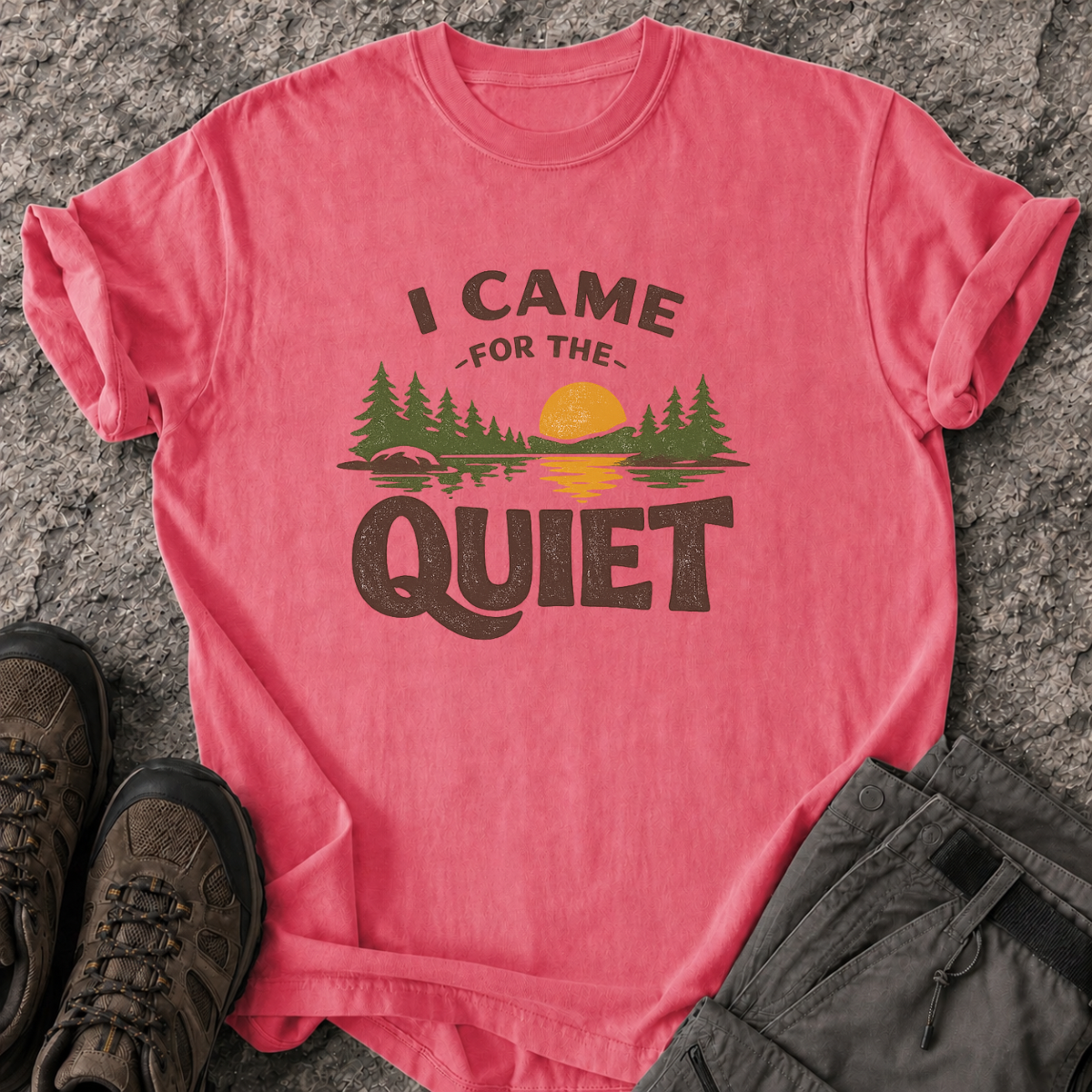 I Came For The Quiet T-Shirt