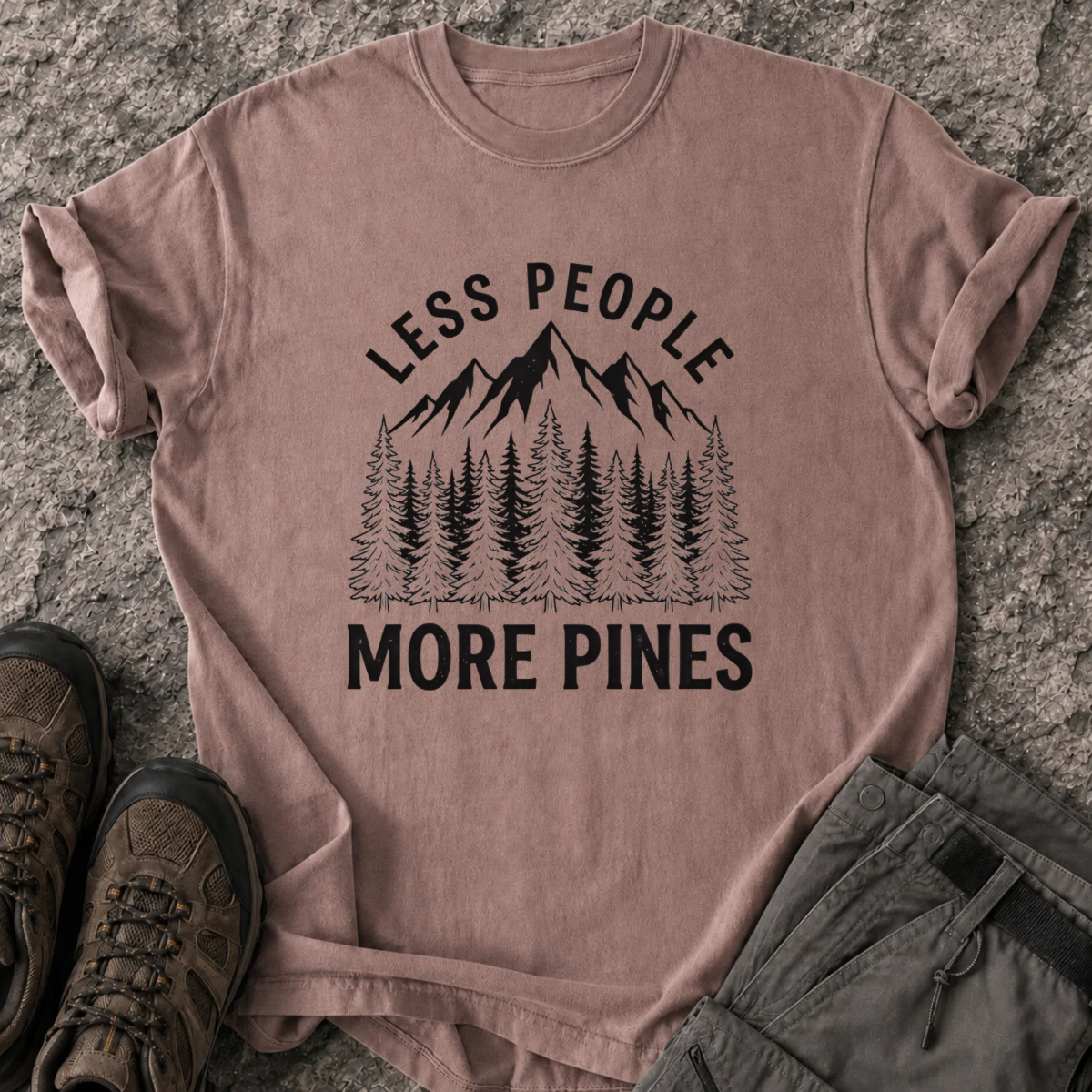 Less People, More Pines T-Shirt