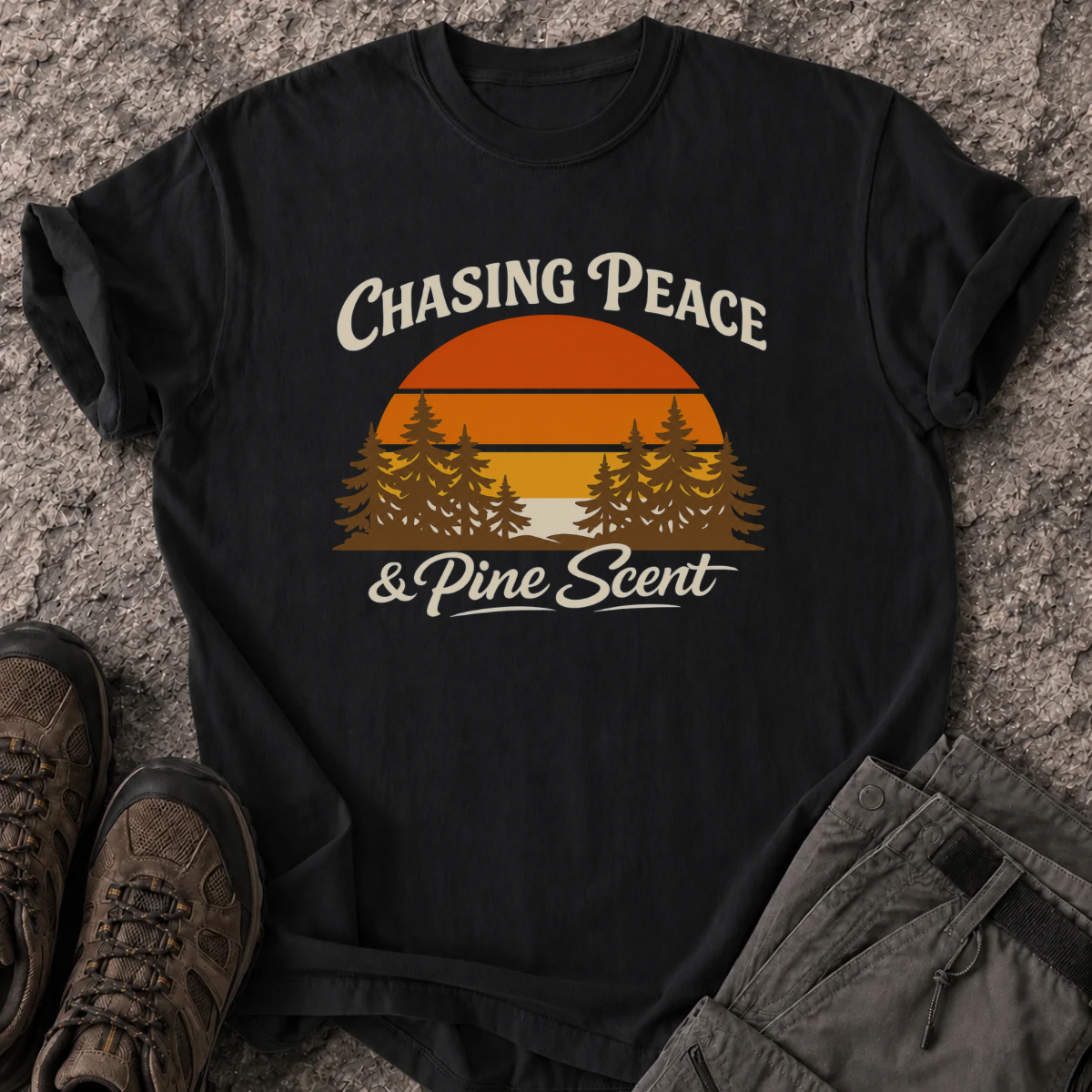 Chasing Peace & Pine Scent T-Shirt