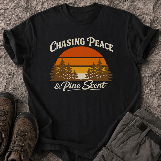 Chasing Peace & Pine Scent T-Shirt