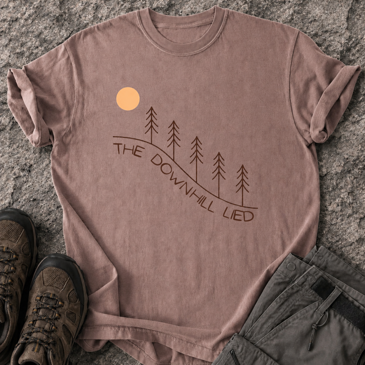 The Downhill Lied T-Shirt
