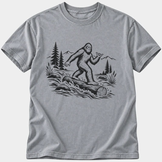 Bigfoot Log Rider T-Shirt