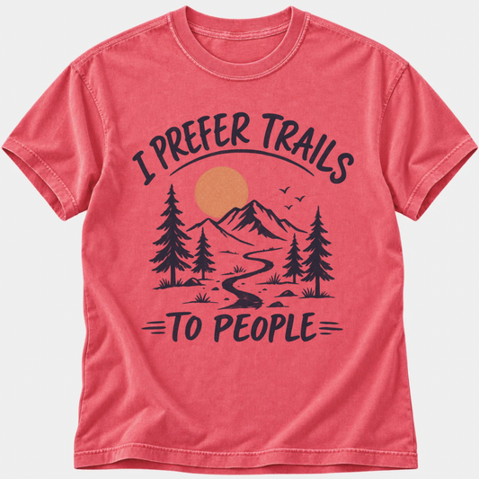 Trails Over People T-Shirt