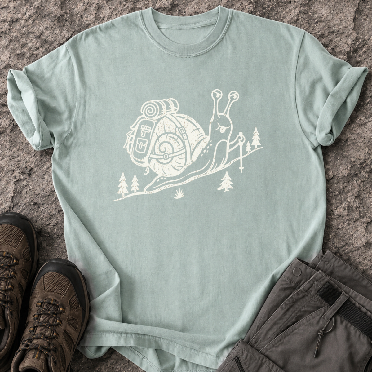 Snail Hiker T-Shirt