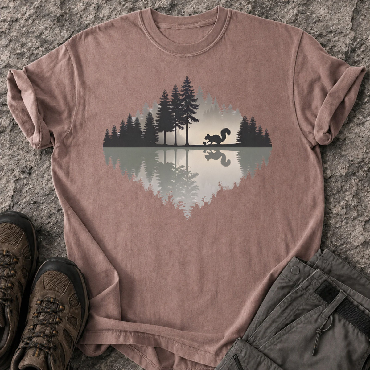 Squirrel Reflection T-Shirt