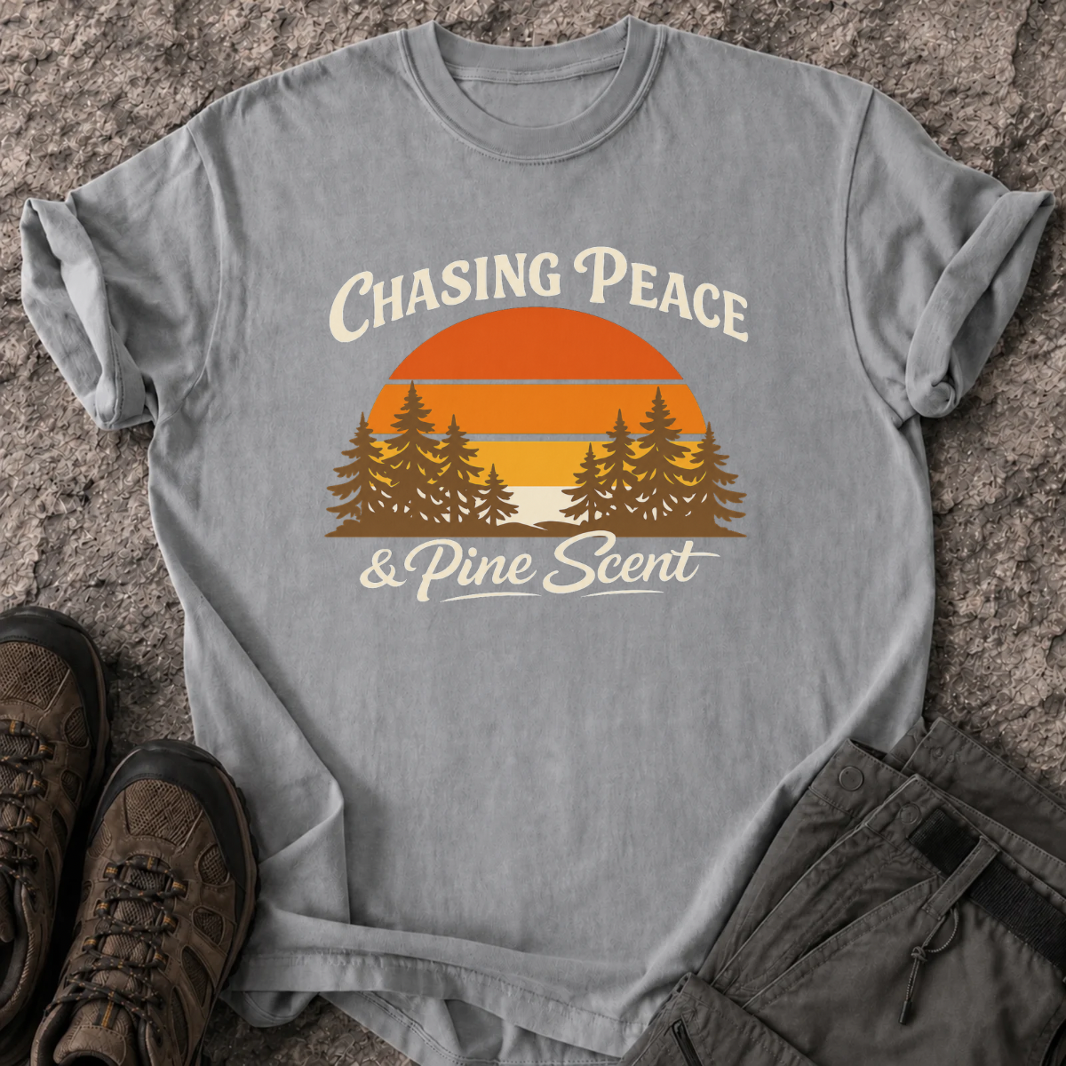 Chasing Peace & Pine Scent T-Shirt