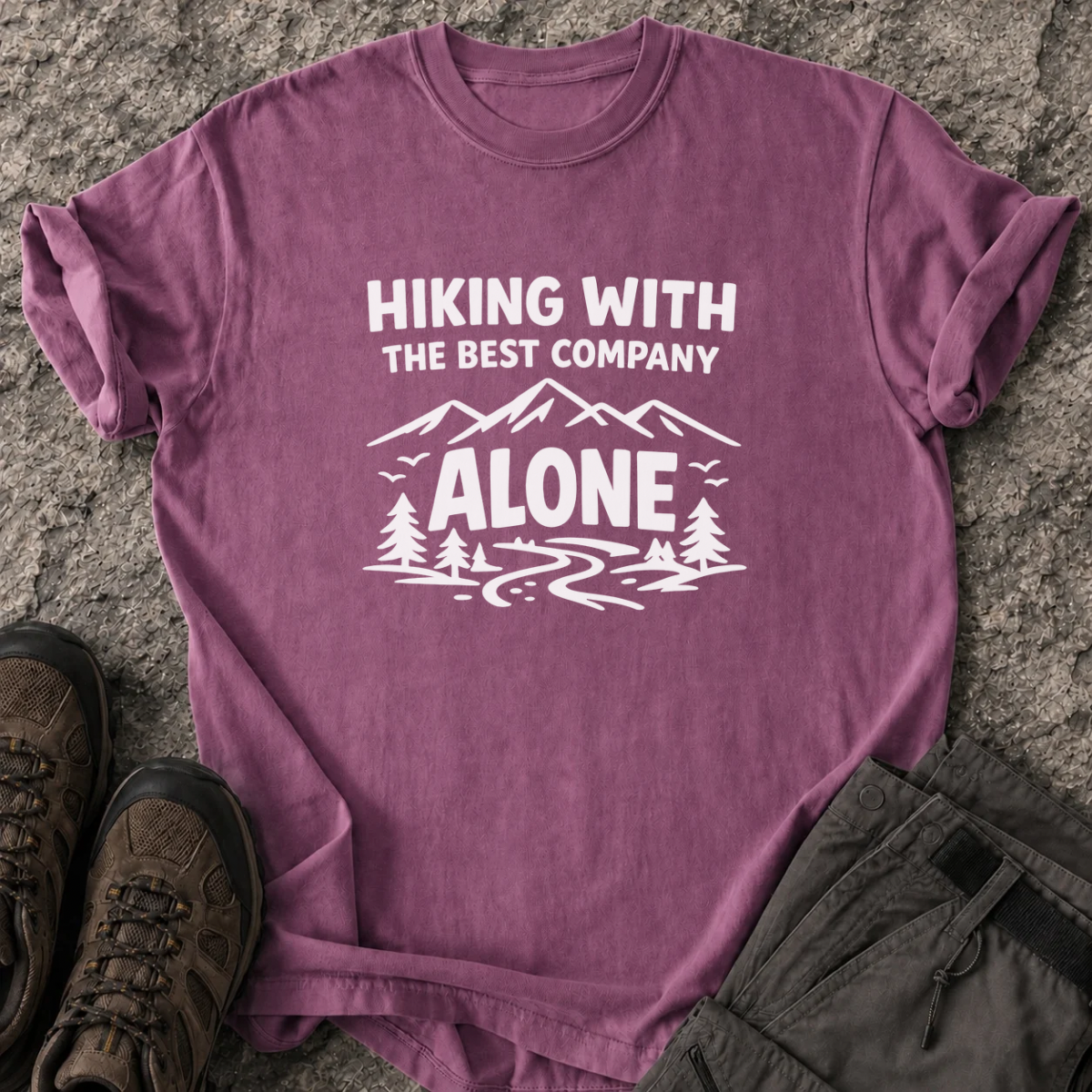 Hiking Alone T-Shirt