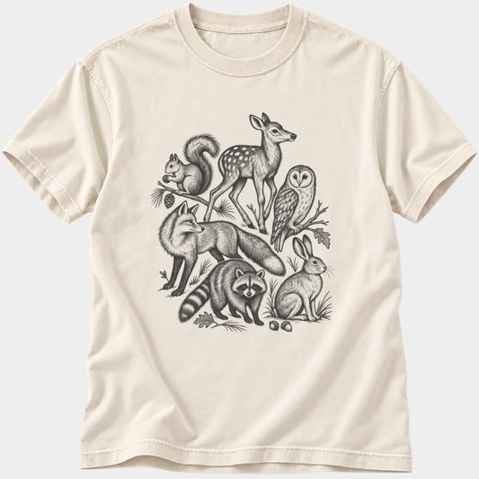 Woodland Wildlife T-Shirt