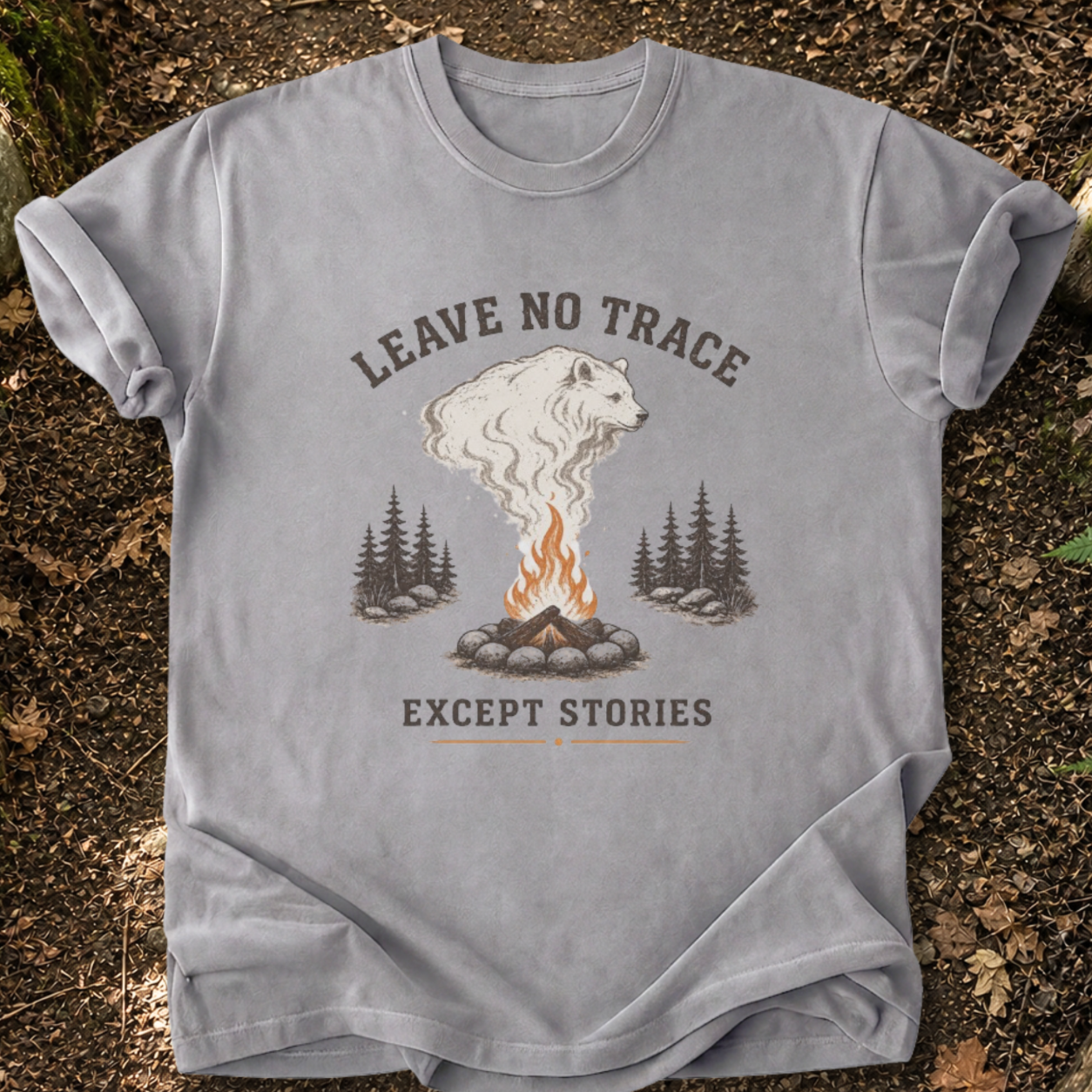 Leave No Trace Except Stories T-Shirt