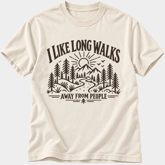 Long Walks Away T-Shirt