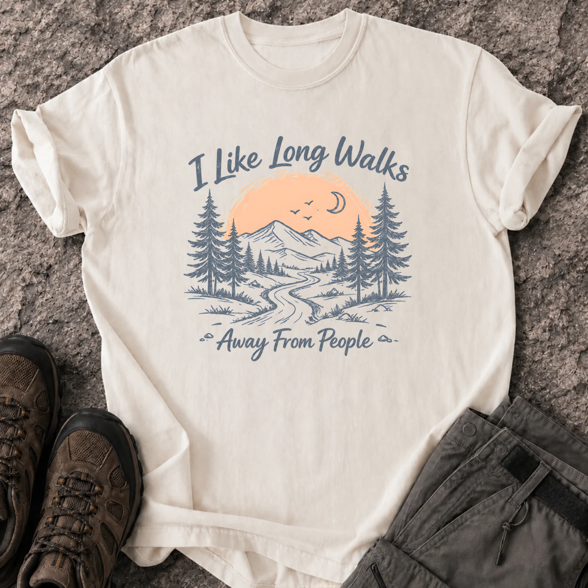 I Like Long Walks T-Shirt