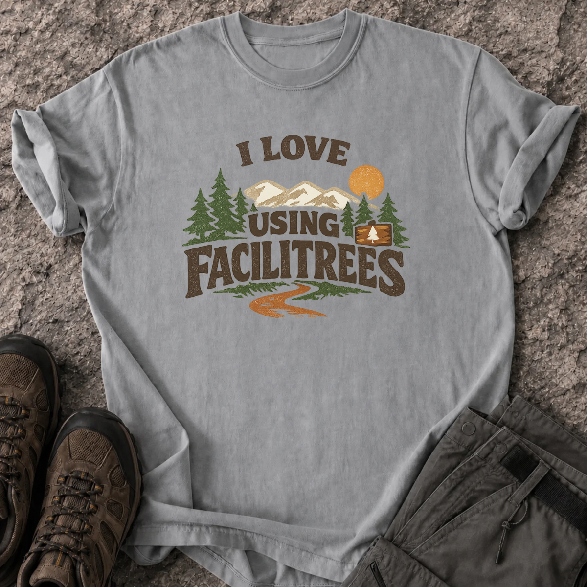 I Love Using Facilitrees T-Shirt