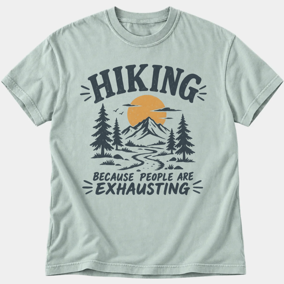 Hiking Over People T-Shirt