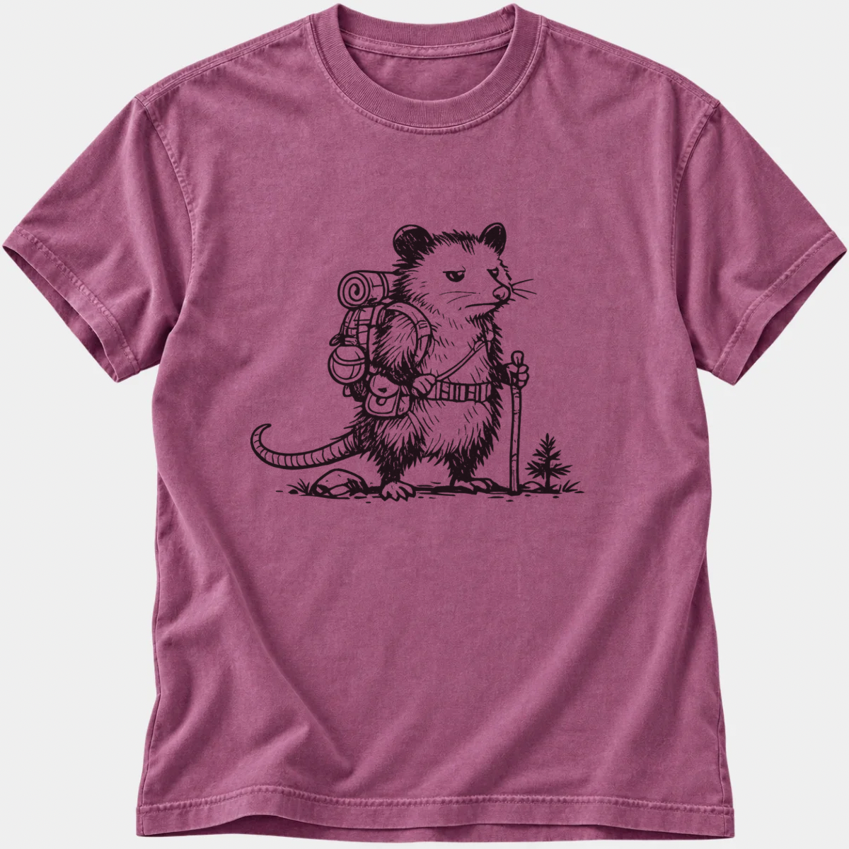 Hiking Possum T-Shirt