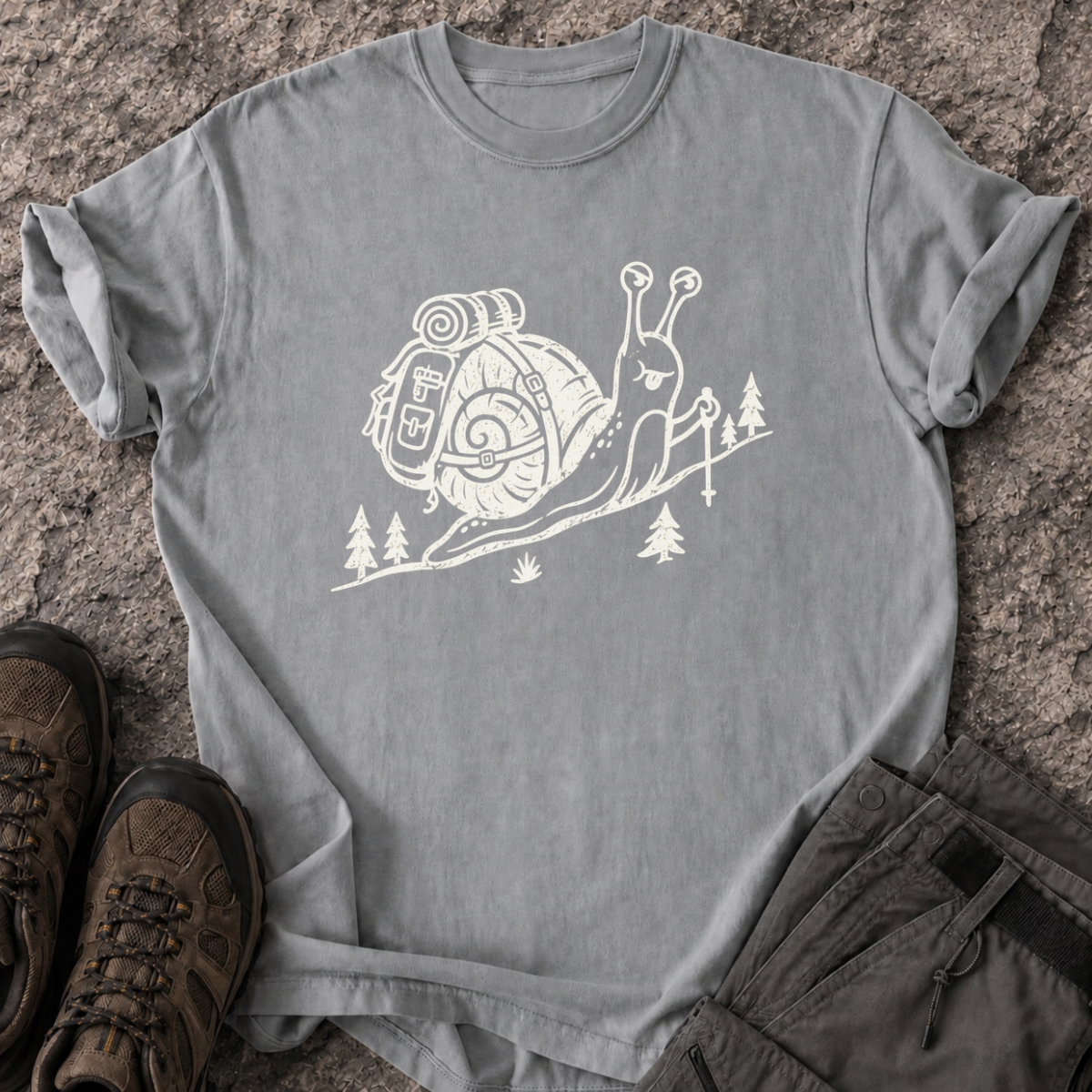Snail Hiker T-Shirt
