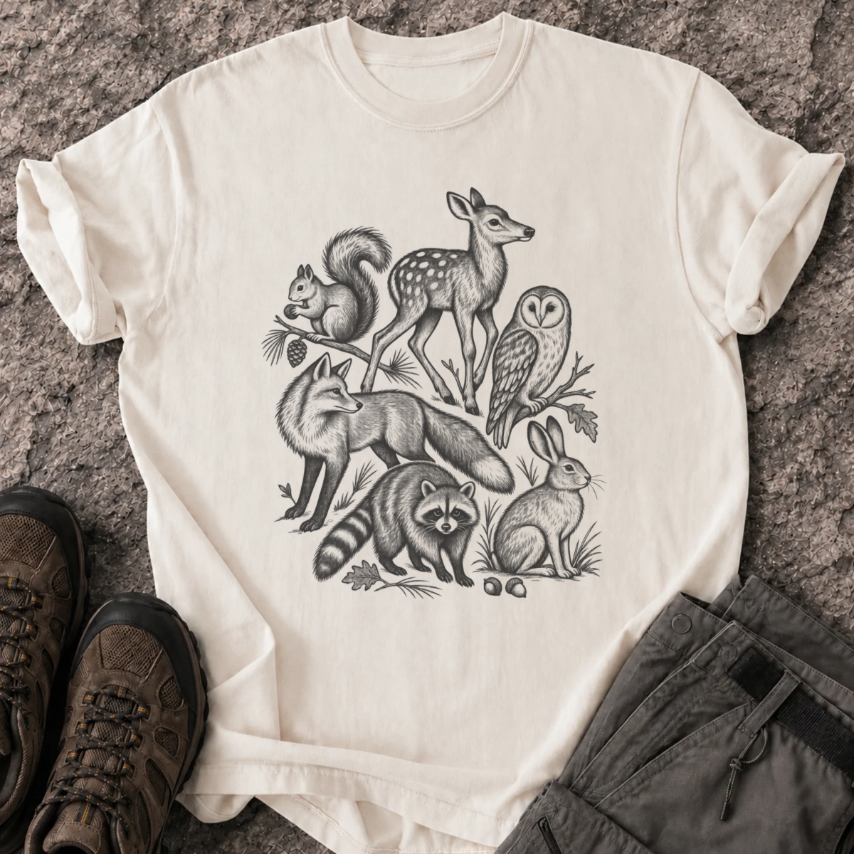 Woodland Wildlife T-Shirt