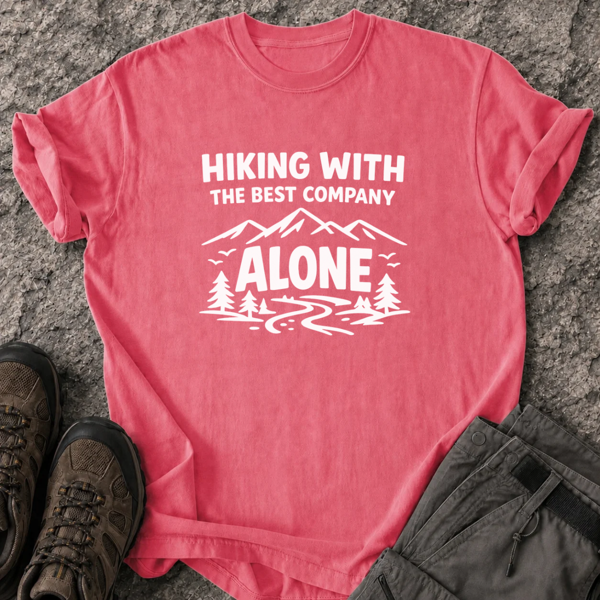 Hiking Alone T-Shirt