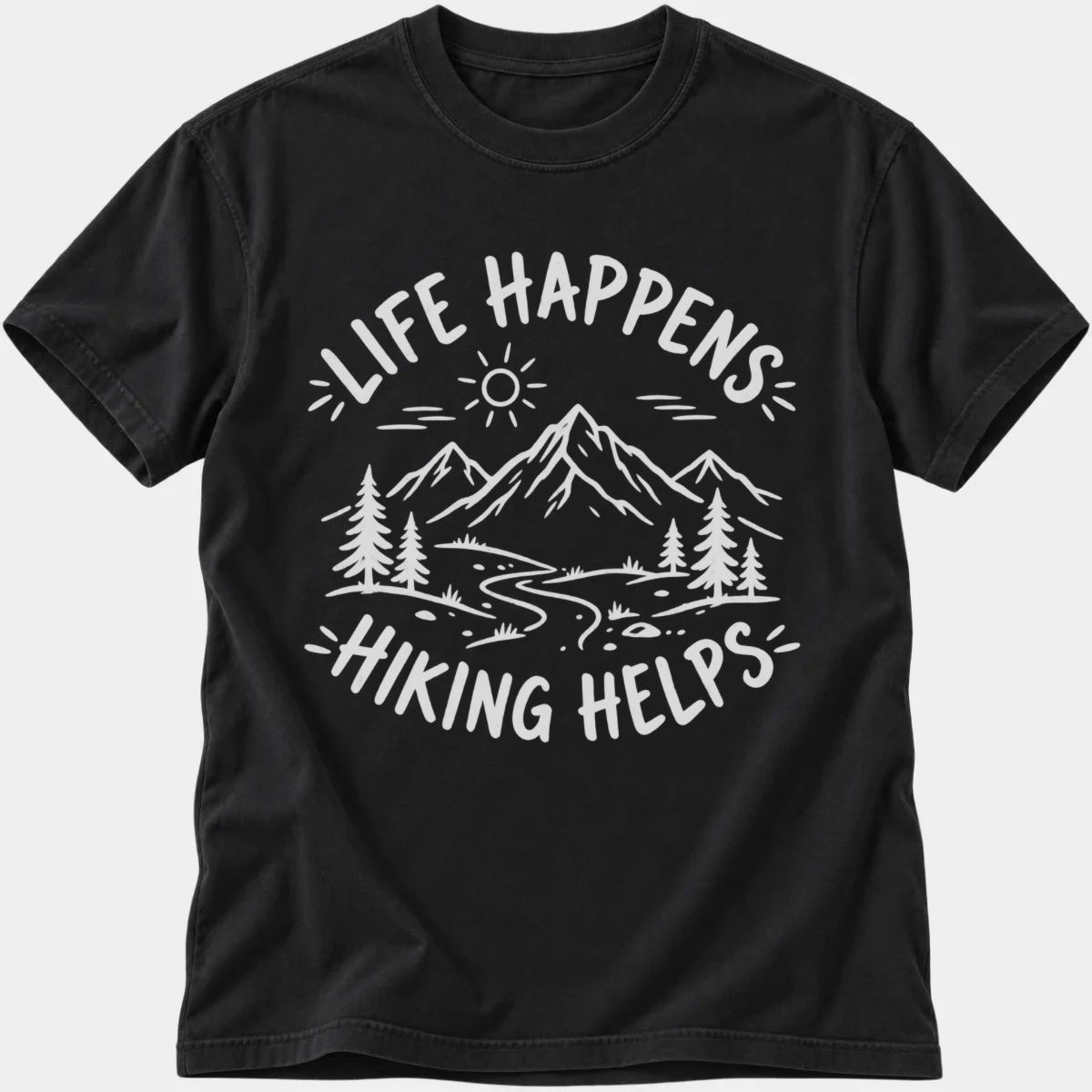 Hiking Helps T-Shirt