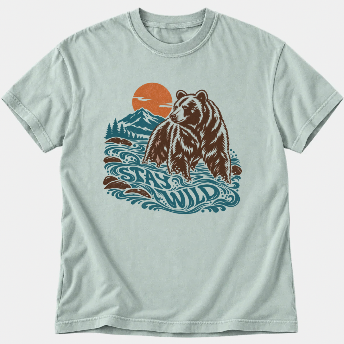 River Bear T-Shirt