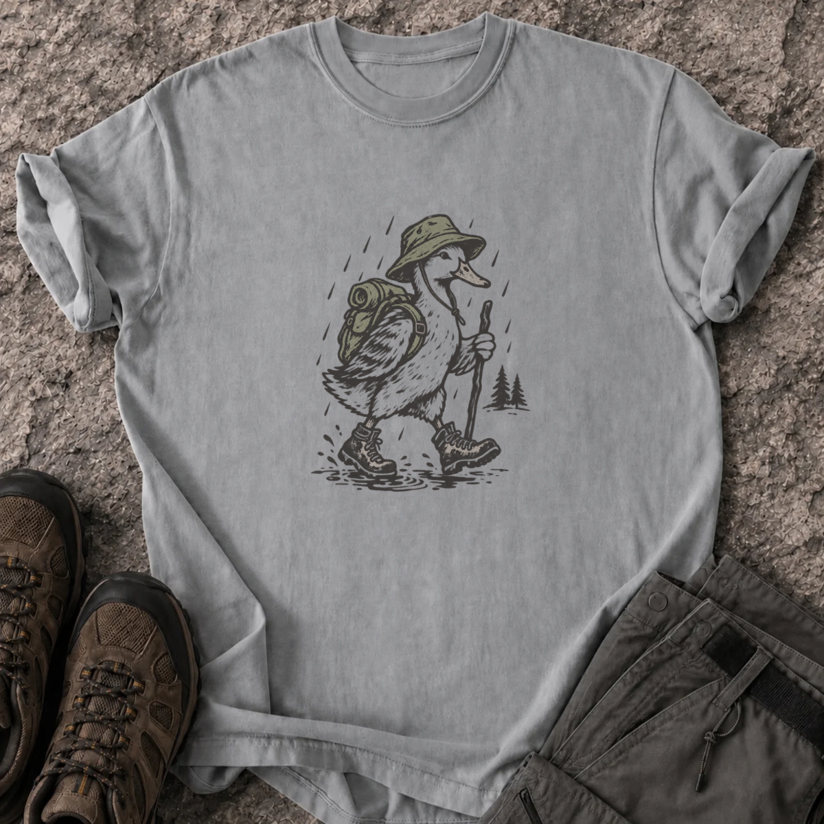Rainy Day Hiker T-Shirt