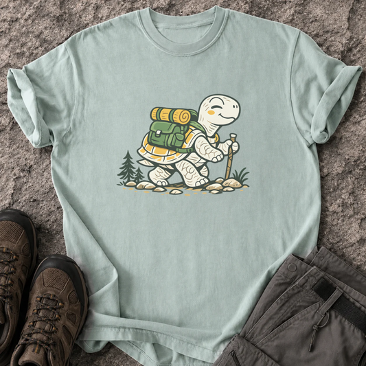 Hiking Turtle T-Shirt